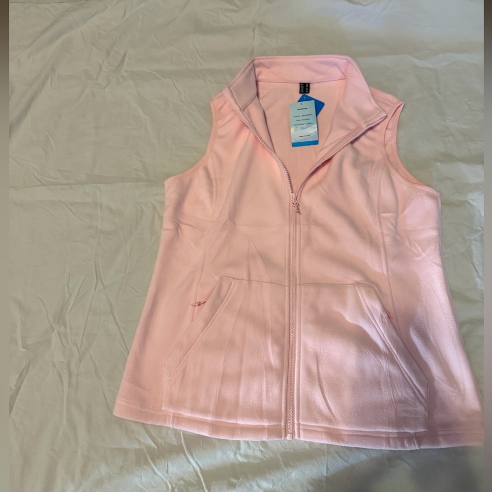 Light Pink Women's Sleeveless Vest